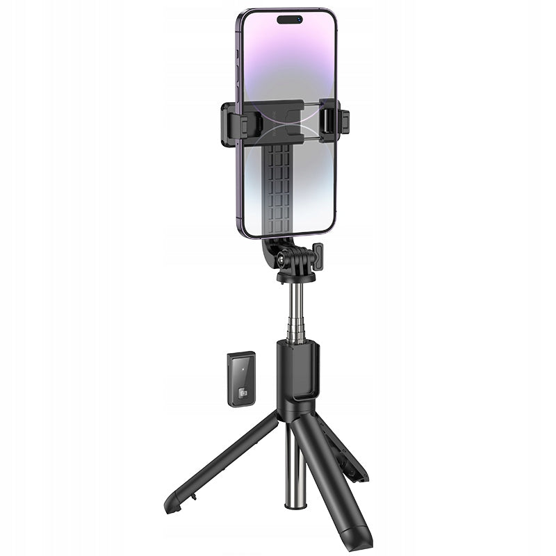 Trépied extensible sans fil, bâton de Selfie, support de téléphone et télécommande Trépied extensible sans fil, bâton de Selfie, support de téléphone et télécommande